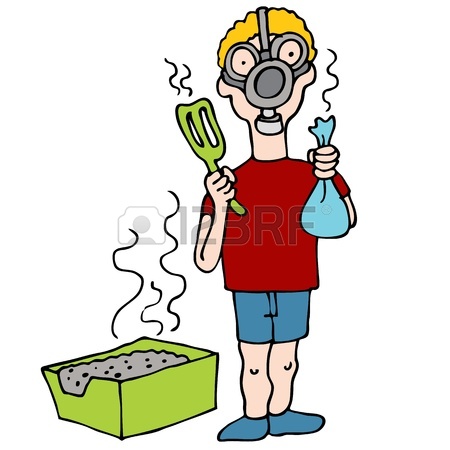 11271875-l-immagine-di-un-uomo-che-indossa-una-maschera-antigas-durante-la-pulizia-una-lettiera