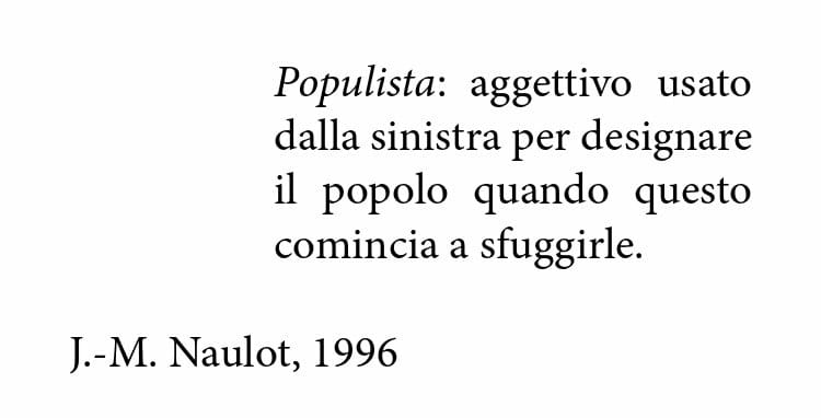 populista